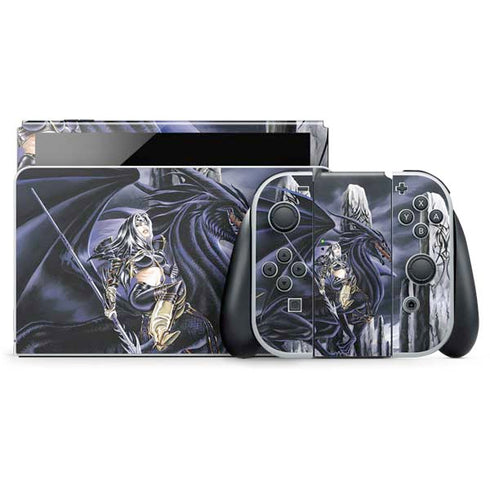 Dead of Winter Dragon and Warriors by Ruth Thompson Nintendo Skins